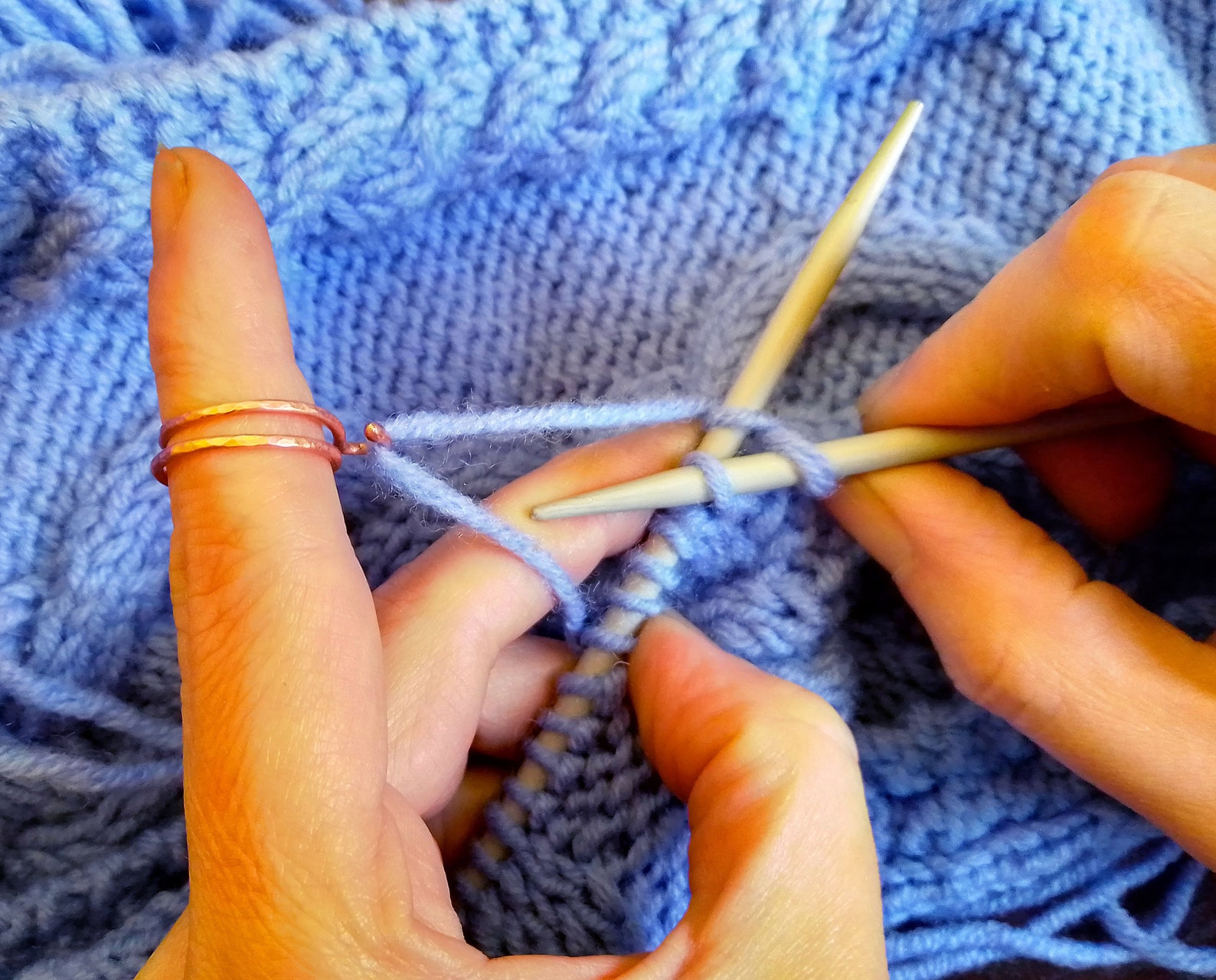 Adjustable Knitting Ringcrochet Ringyarn Guide Ring Etsy