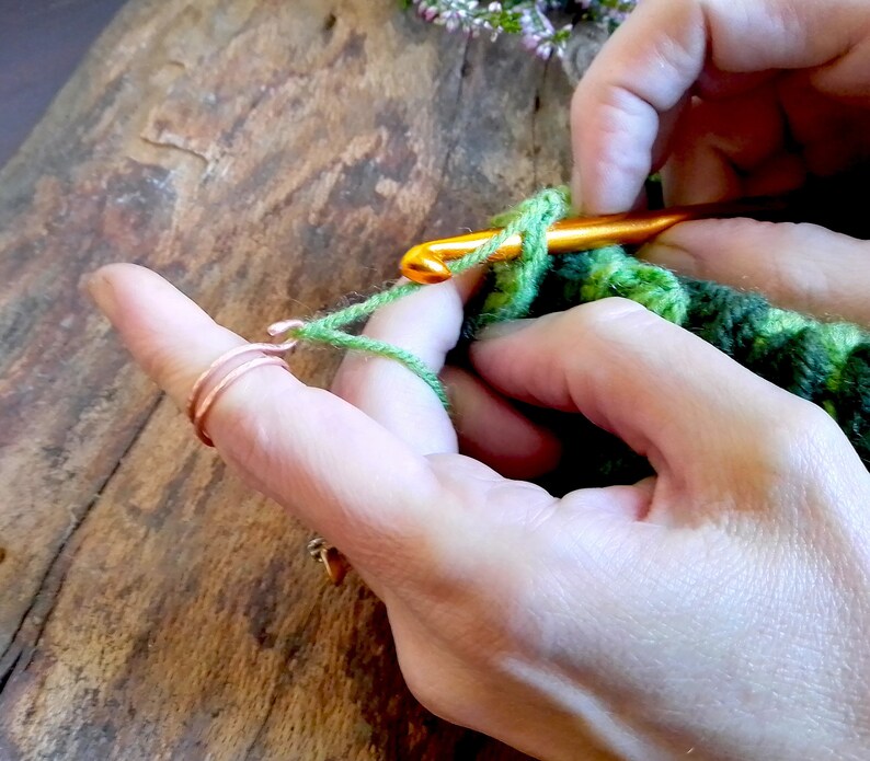Crochet Ringknitting Ringyarn Guide Ring Etsy