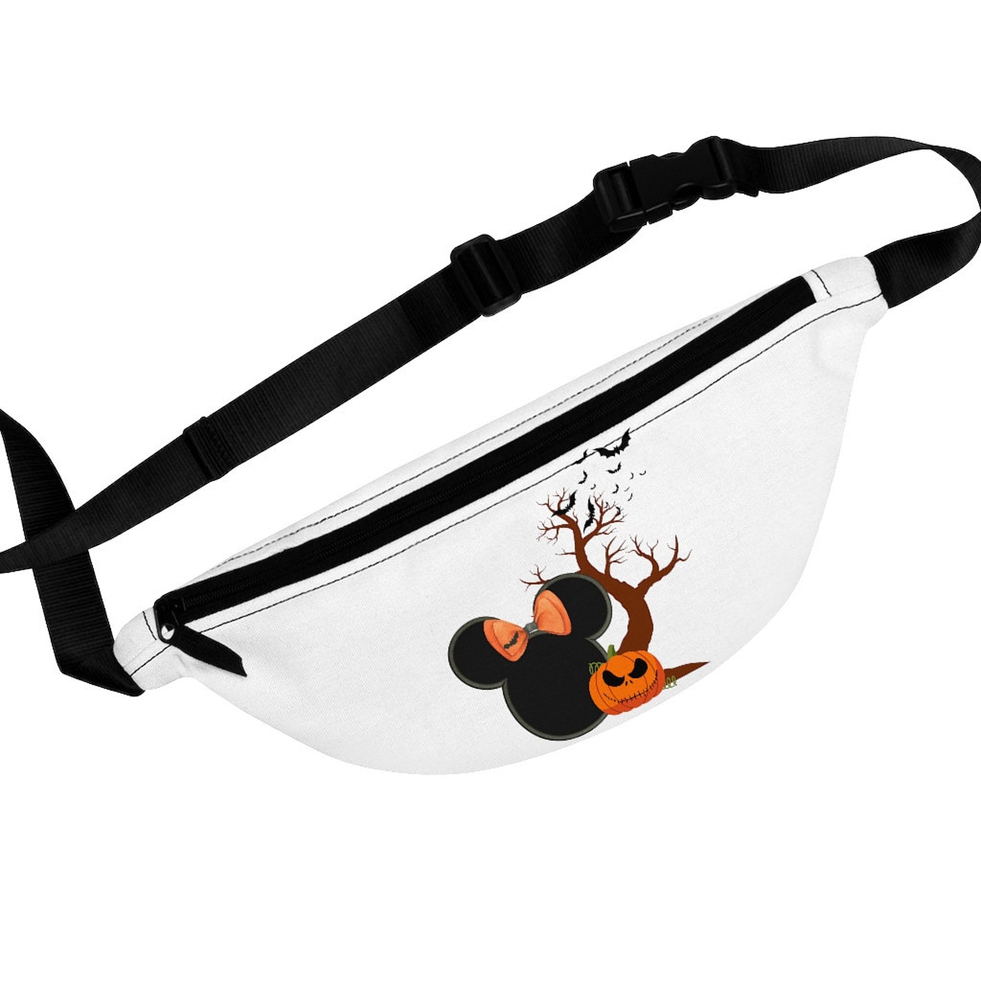 Mrs. Mouse Halloween Fanny Pack, Halloween Mouse Ear Fanny Pack