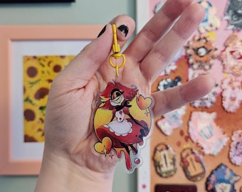 Hazbin Hotel Acrylic Keychain