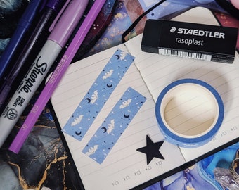 Pastel Bat Washi Tape Roll