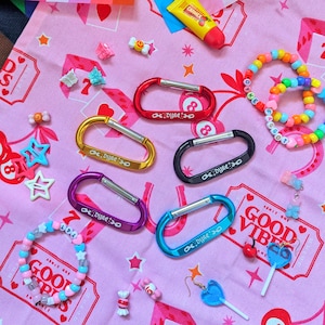 Queer Dyke Engraved Carabiners