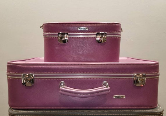 Mid Century StratolitePurple Luggage...