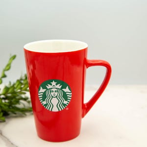 Starbucks Red Coffee Mug 12 fl oz