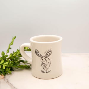 Heavy Restaurant Style Coffee Roasters Mug