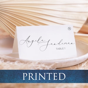 PRINTED Place Cards & Escort Cards