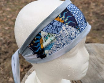 Funky Scrap Fabric Patchwork Headband