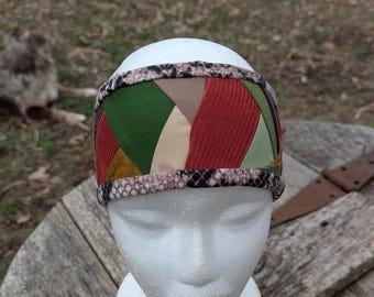 Funky Scrap Fabric Patchwork Headband