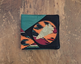 Funky Handmade Patchwork Arrowhead Wallet