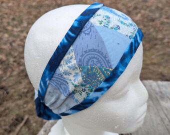Funky Scrap Fabric Patchwork Headband