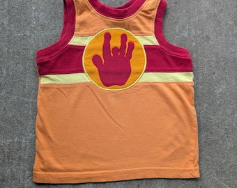 Size 24 Months Upcycled Jerry Garcia Hand Tank Top