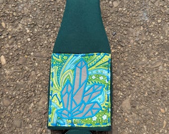 Upcycled Crystal Bottle Cozy