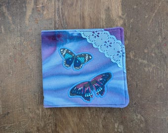 Funky Handmade Patchwork Butterfly Wallet