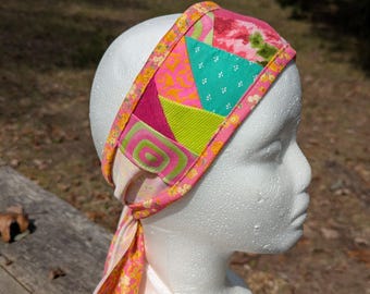 Funky Scrap Fabric Patchwork Headband
