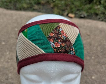 Funky Scrap Fabric Patchwork Headband