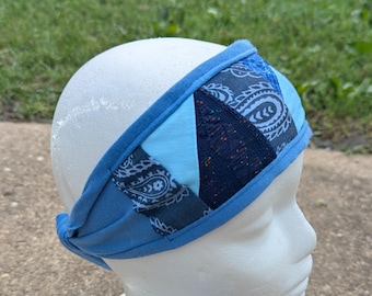 Funky Scrap Fabric Patchwork Headband