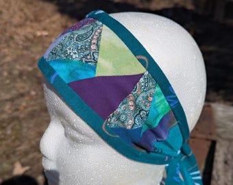 Funky Scrap Fabric Patchwork Headband