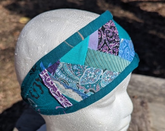 Funky Scrap Fabric Patchwork Headband