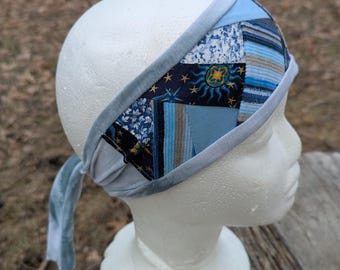 Funky Scrap Fabric Patchwork Headband