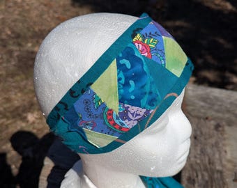 Funky Scrap Fabric Patchwork Headband