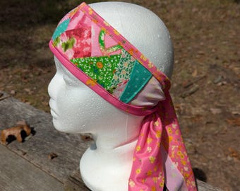 Funky Scrap Fabric Patchwork Headband