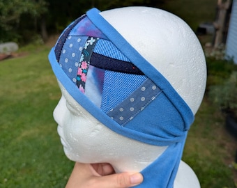 Funky Scrap Fabric Patchwork Headband