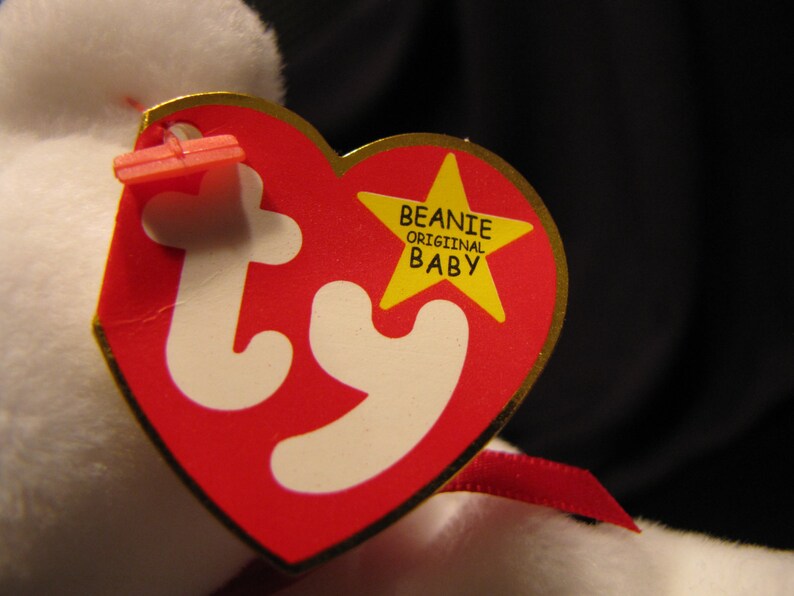 Sale RARE Ty Valentino Beanie Baby PVC Swing Tag With ERRORS, No Number