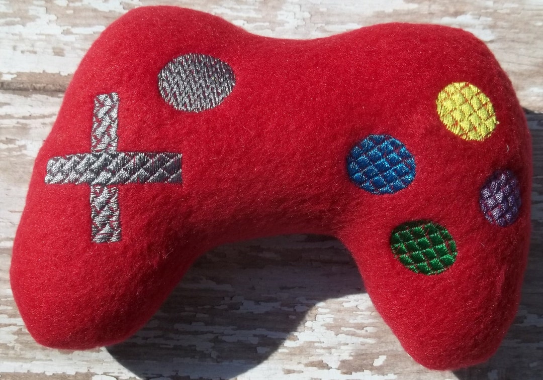 Geeky Baby Gift Game Controller Baby Toddler Child Stuffed Embroidered