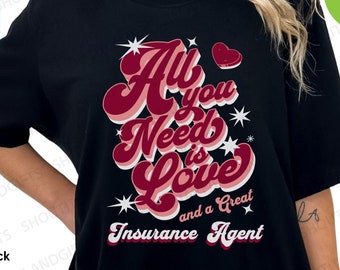 Insurance Agent t-shirt, Insurance shirts, Insurance agent gift, Gift for Insurance Agent,Insurance Agent Marketing,Valentine gift for Agent