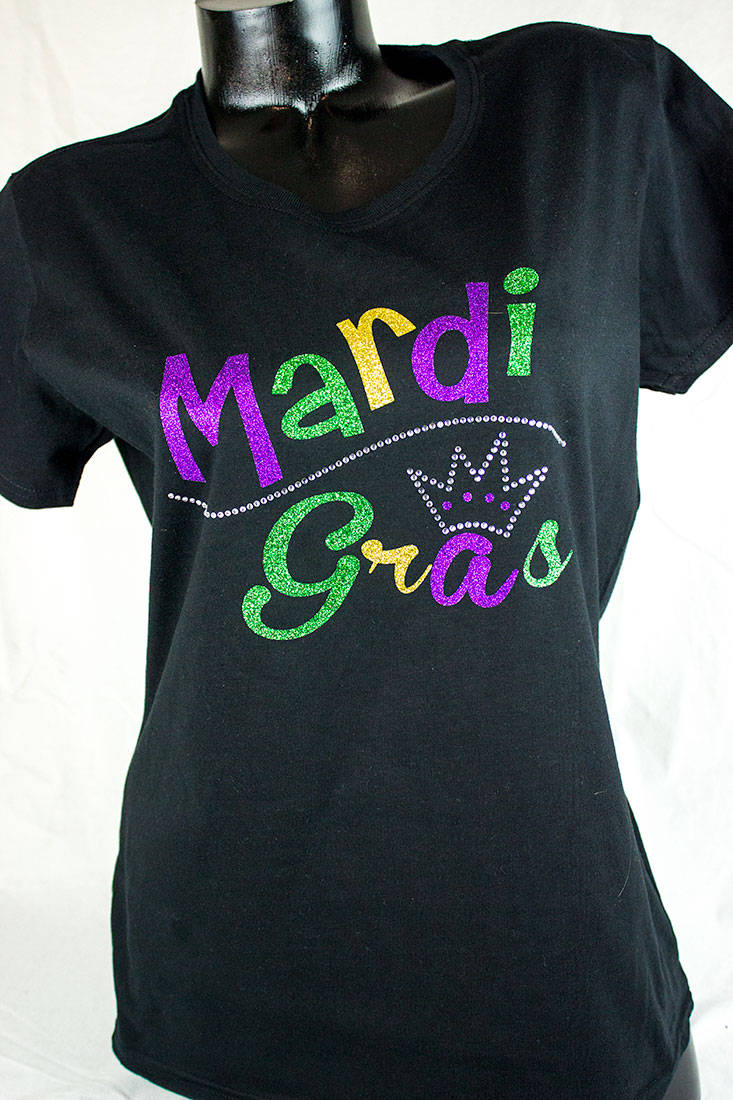 emline mardi gras shirt