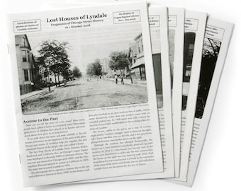 Lost Houses of Lyndale history zine