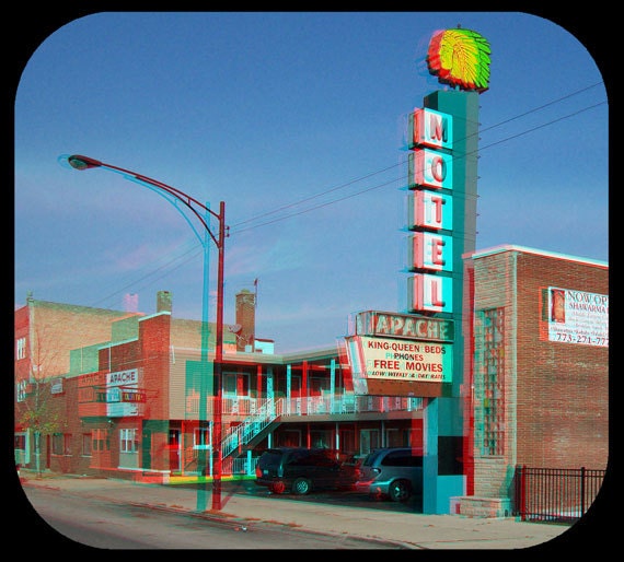 View-master Boxed Set Chicago Roadside 3 Reel Tour of Retro Roadside  Architecture 