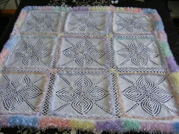 Spectrum Baby Shawl Knitting Pattern in DK Instant Download | Etsy