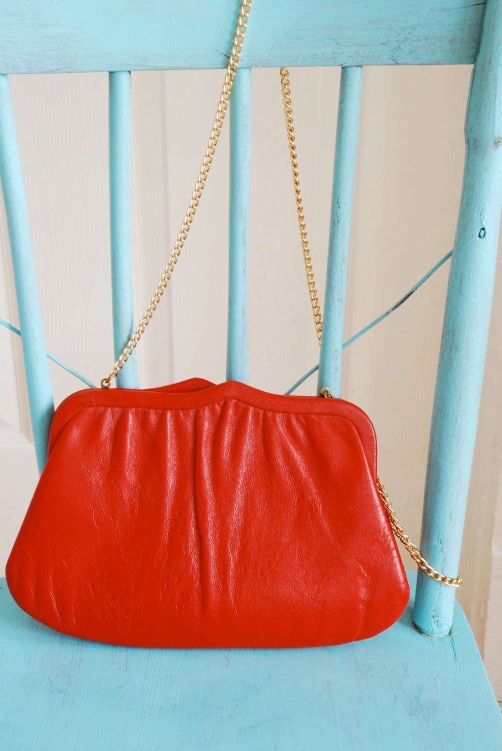 Red Clutch by Ande' | Etsy