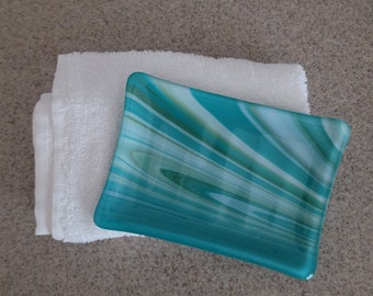 Fused Glass Soap Dish