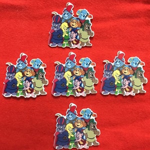 Set of 5 Gummi Bears Resin