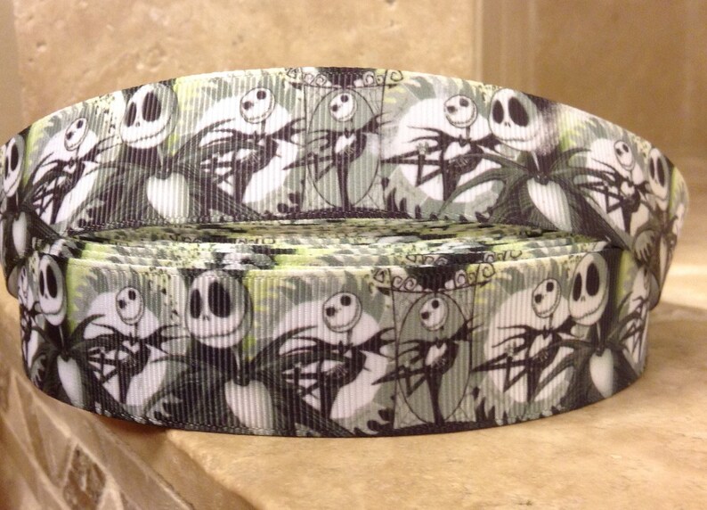 5 YDS Nightmare Before Christmas Ribbon Etsy