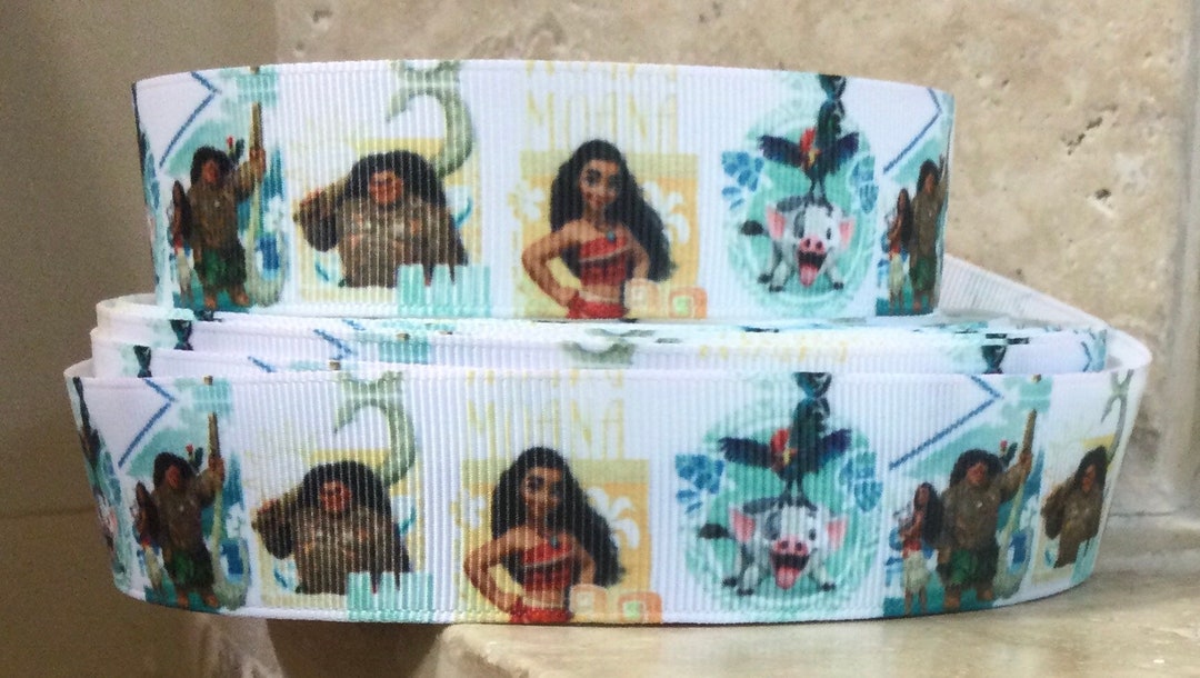 5 YDS New Moana Ribbon - Etsy