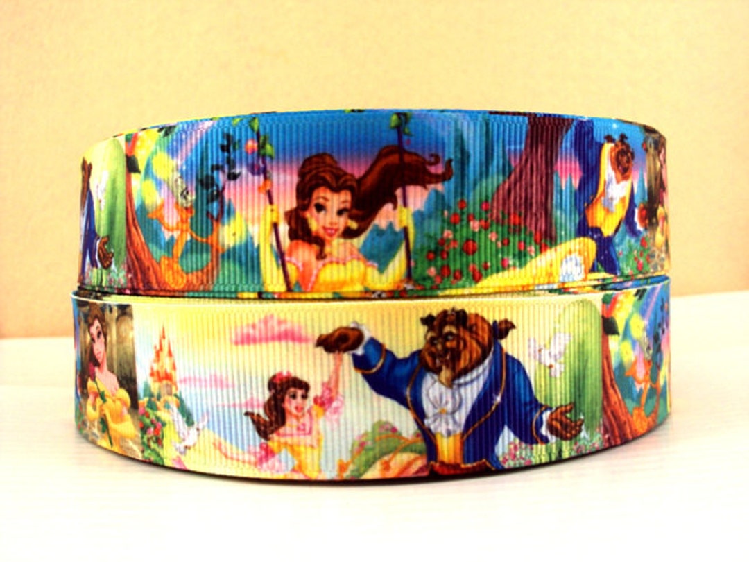 Beast Ribbon 5 YDS Beauty and the Beast Dancing Ribbon - Etsy