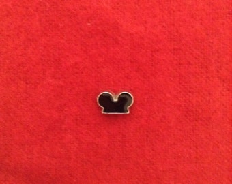 Mickey Mouse Ear Hat Floating Locket Charm