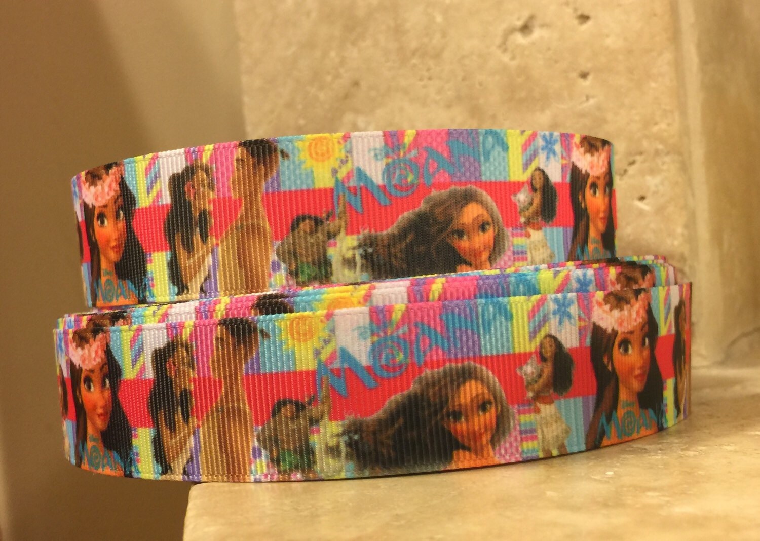 5 YDS Moana Ribbon - Etsy