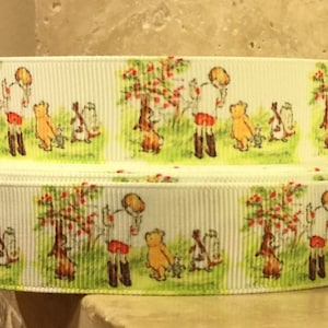 5 YDS Classic Winnie the Pooh Ribbon (7/8”w)