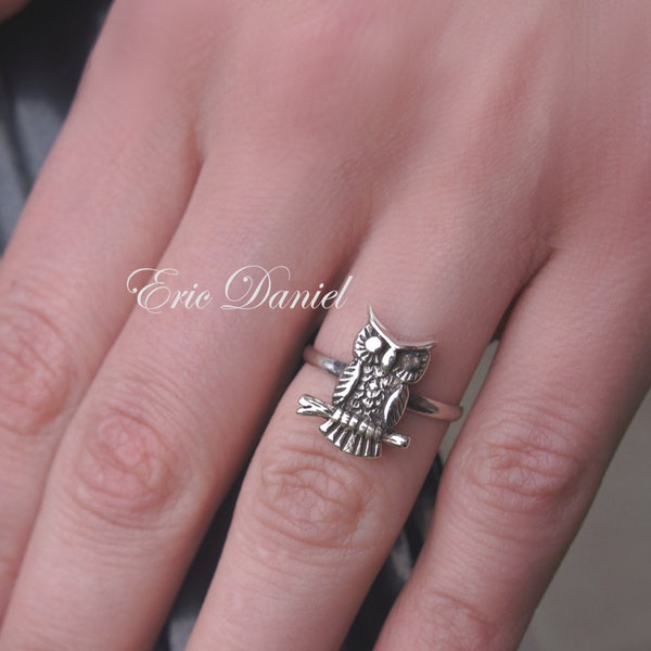 Owl Ring Etsy