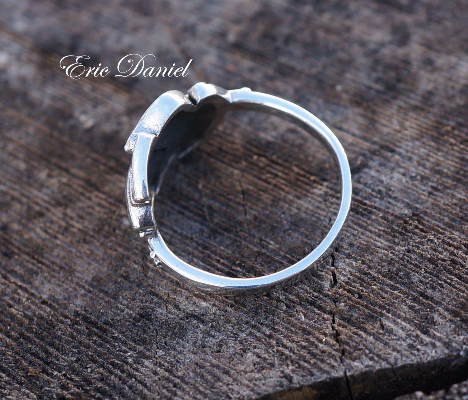 Sterling Silver Frogs in Love Ring, His and Her Ring, Promise Ring ...