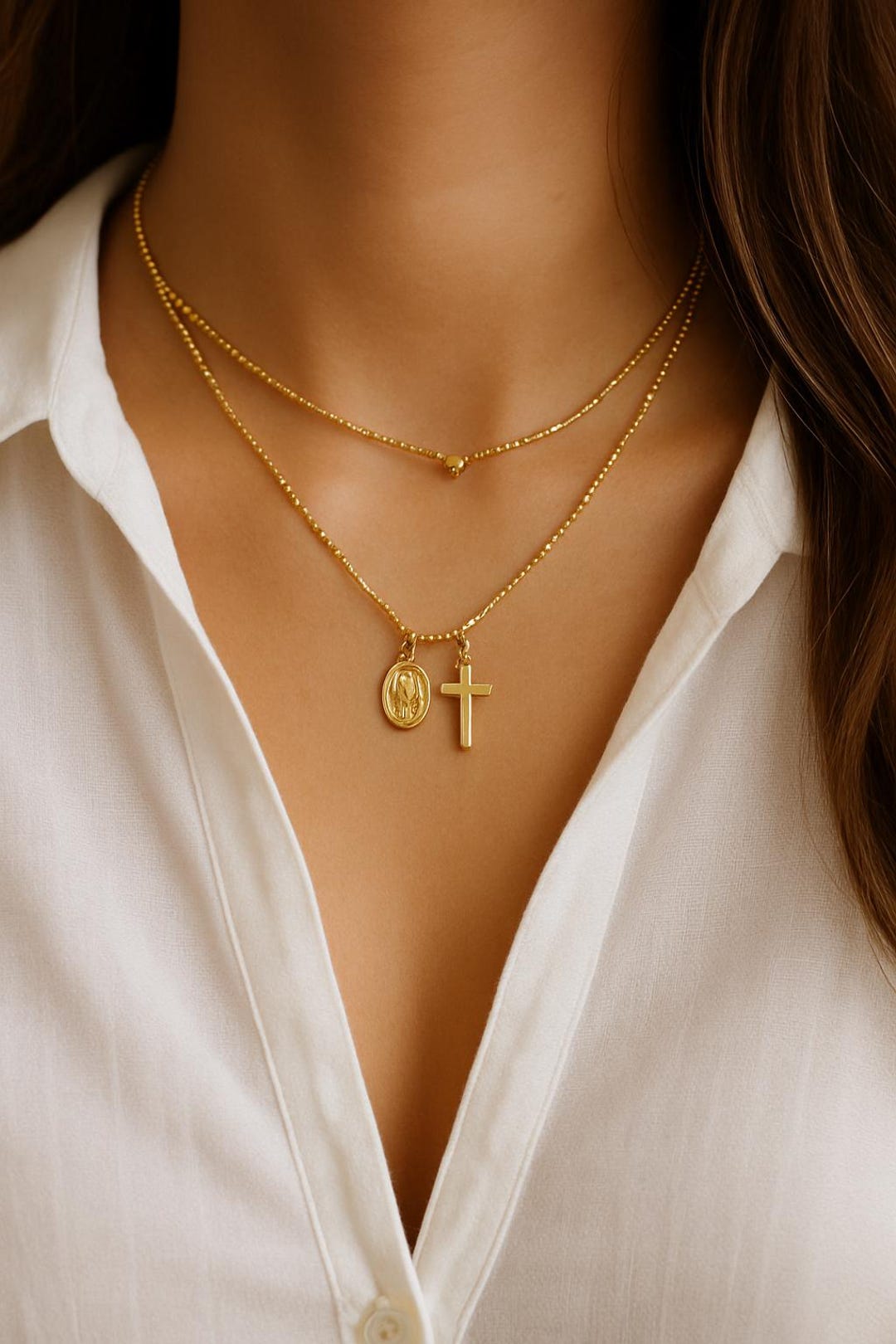 トップス ANDMARY Mary logo choker tops ANDMARY】Mary logo tops