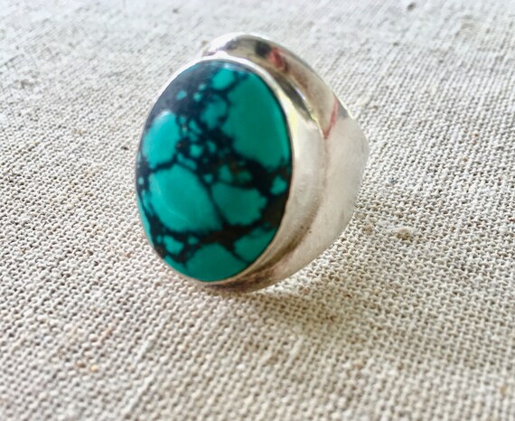 Fabulous Navajo Domed Coral Native American Sterling Silver Ring Fabulous Navajo Domed Coral Native American Sterling Silver Ring