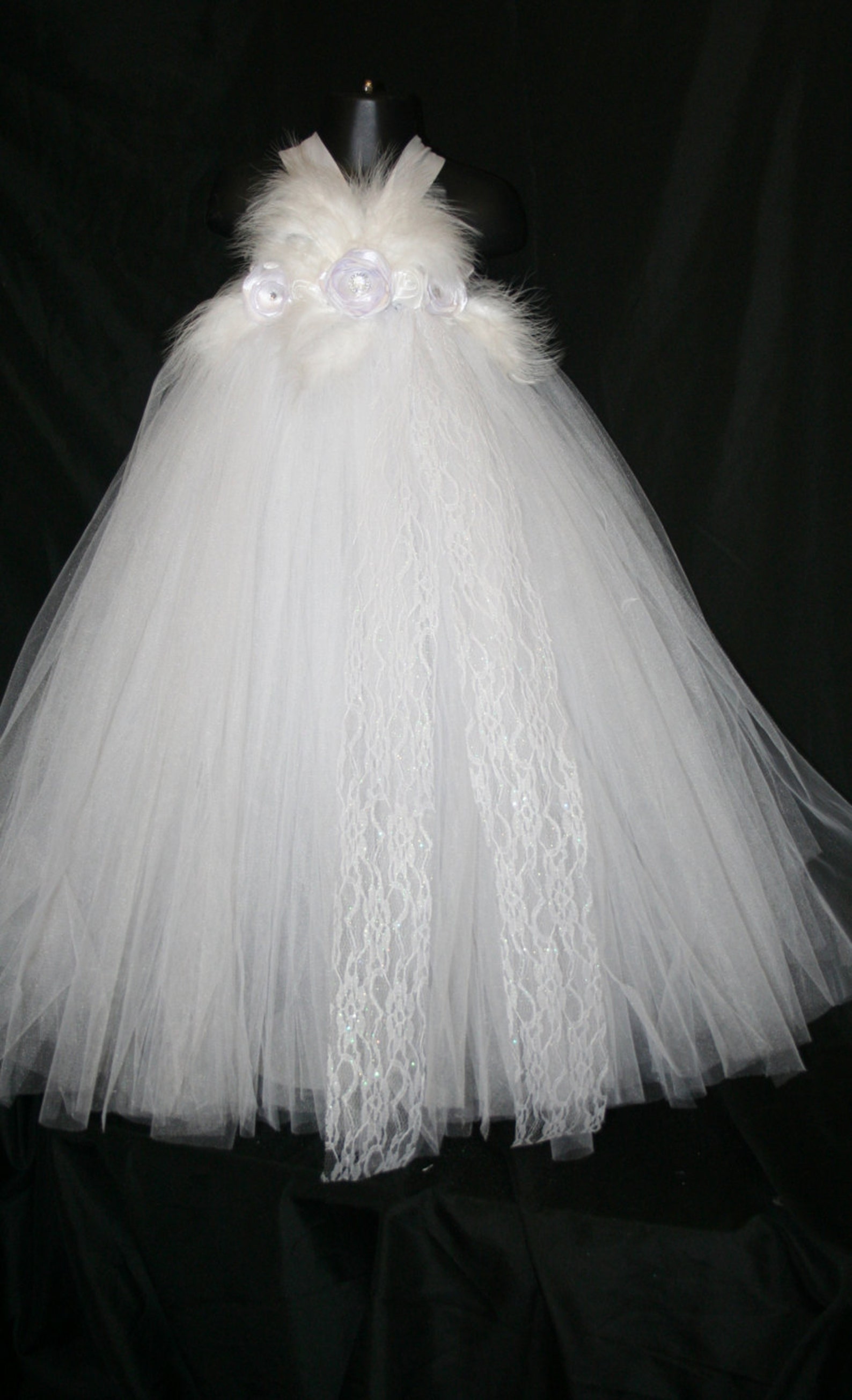 white tutu angel costume