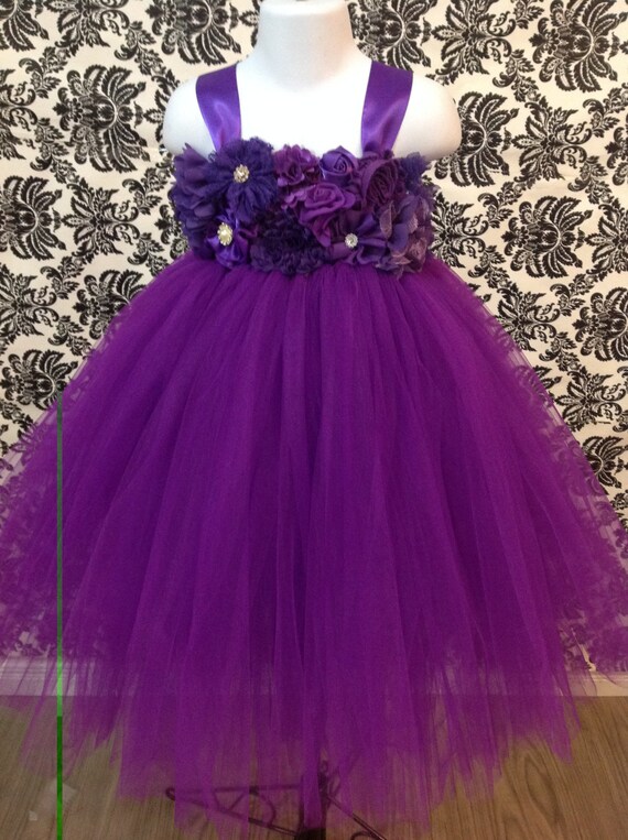 tutu violet fille