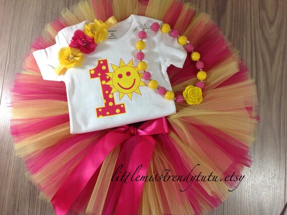 sunshine first birthday outfit