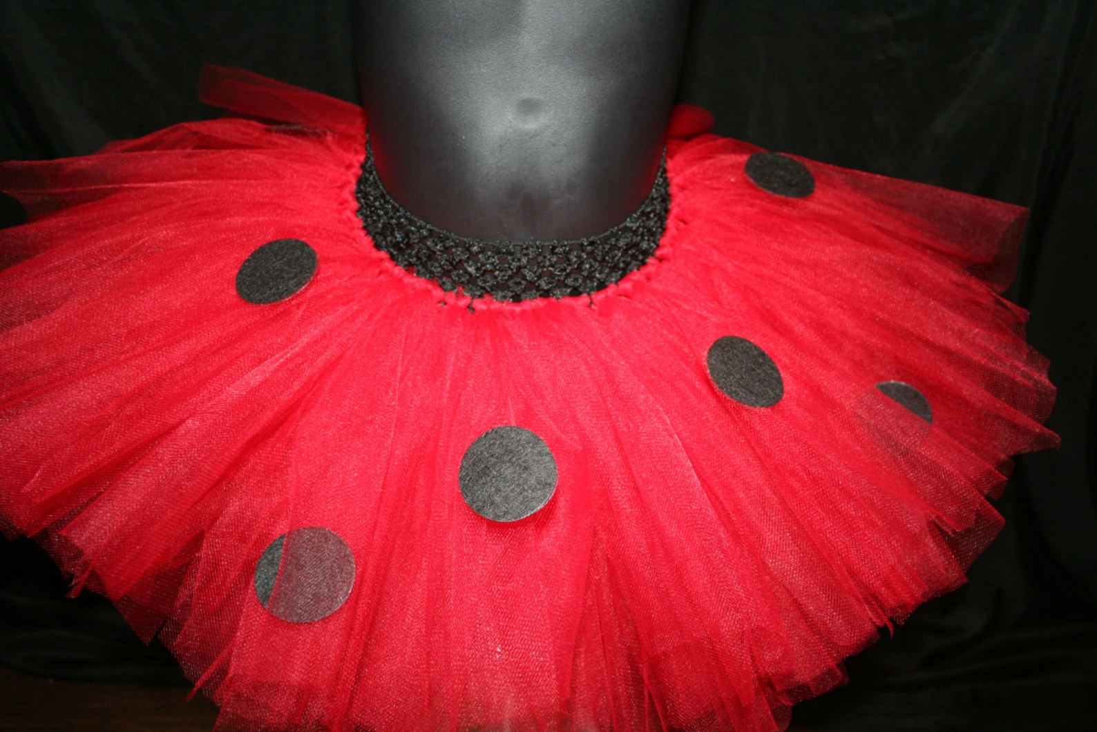 Red Ladybug Tutu Skirt Infant Red Tutu Skirt Red Etsy